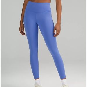 Lululemon Wunder Train High Rise Tight 25” in Wild Indigo- Size 8